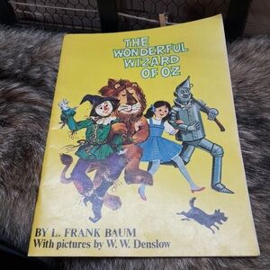 The Wonderful Wizard of Oz 1974 vintage Kids Book